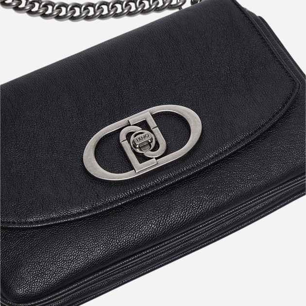 Torebka crossbody damska mini Liu Jo AF4224E0093-22222 Czarna - obraz 7