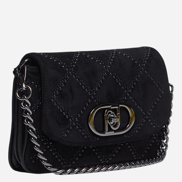 Torebka crossbody damska mini Liu Jo AF4224E0160-22222 Czarna - obraz 4