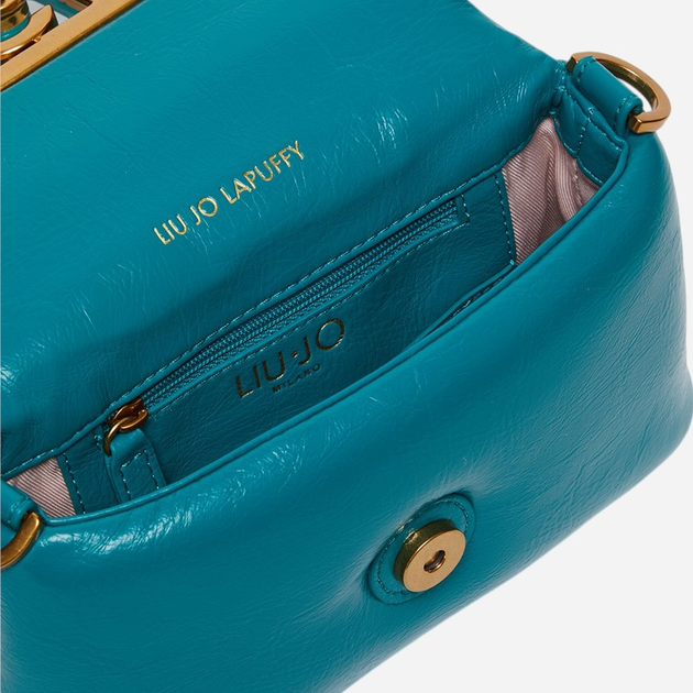 Torebka crossbody damska mini Liu Jo AF4269E0918-S1108 Niebieska - obraz 5