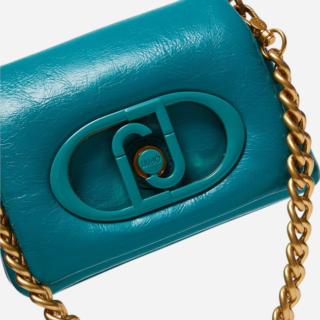 Torebka crossbody damska mini Liu Jo AF4269E0918-S1108 Niebieska - obraz 6
