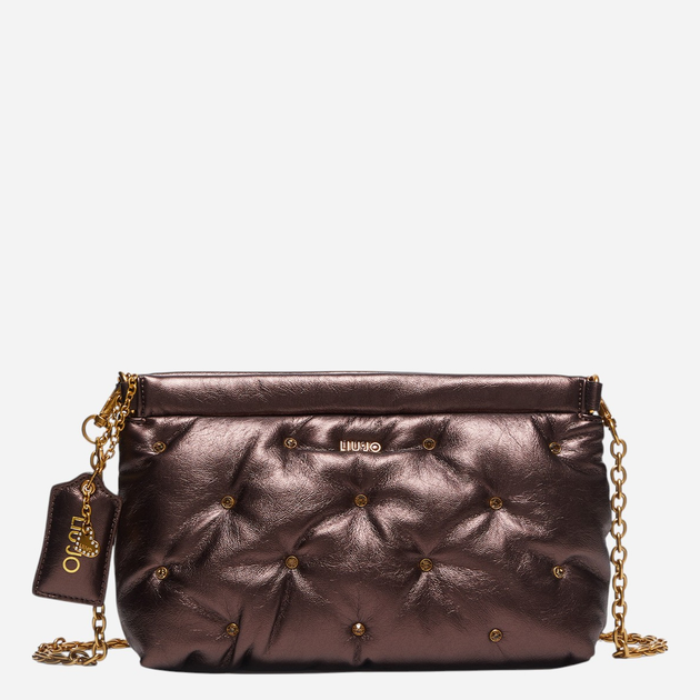 Torebka crossbody damska mała Liu Jo AF4314E0923-X0582 Brązowa - obraz 1