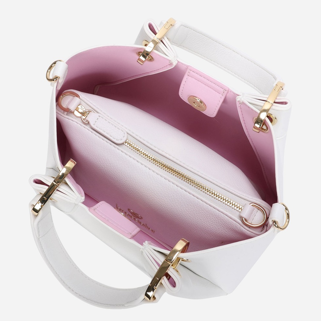 Torebka crossbody damska mała Braccialini Amy B18140-YY-001 Biała - obraz 5