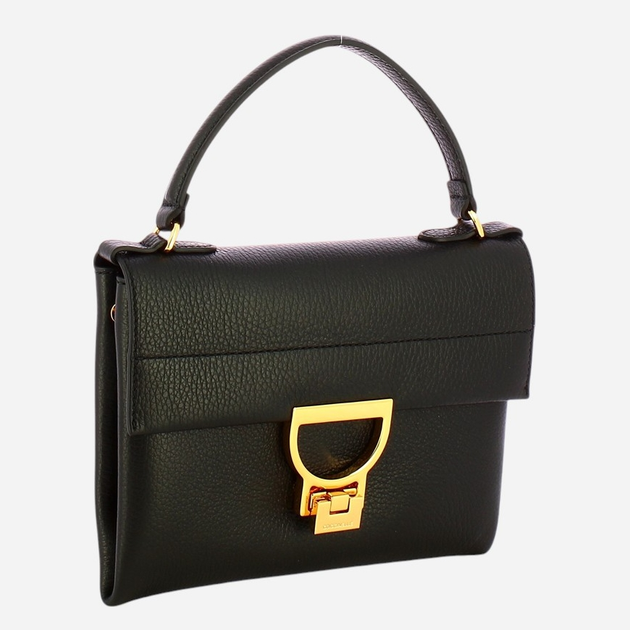 Torebka crossbody damska skórzana Coccinelle Arlettis E1ND8190301-001 Czarna - obraz 3