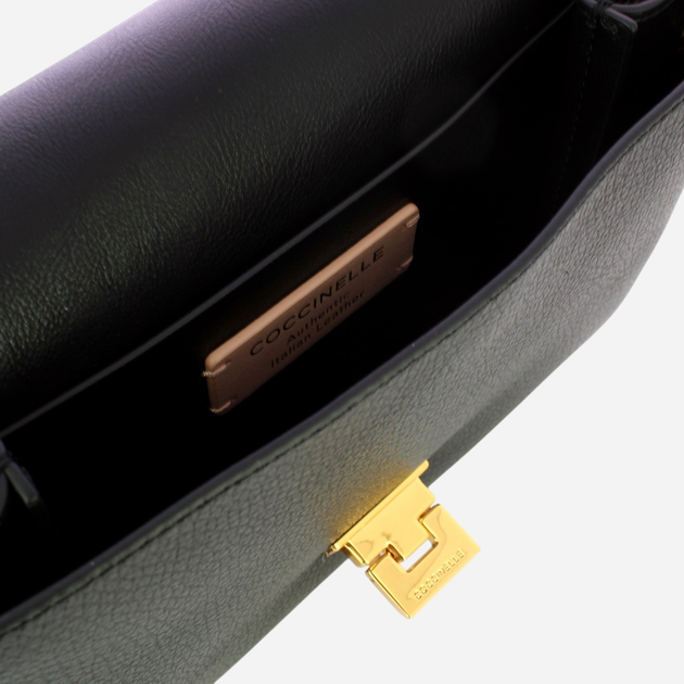 Torebka crossbody damska skórzana Coccinelle Arlettis E1ND8190301-001 Czarna - obraz 5