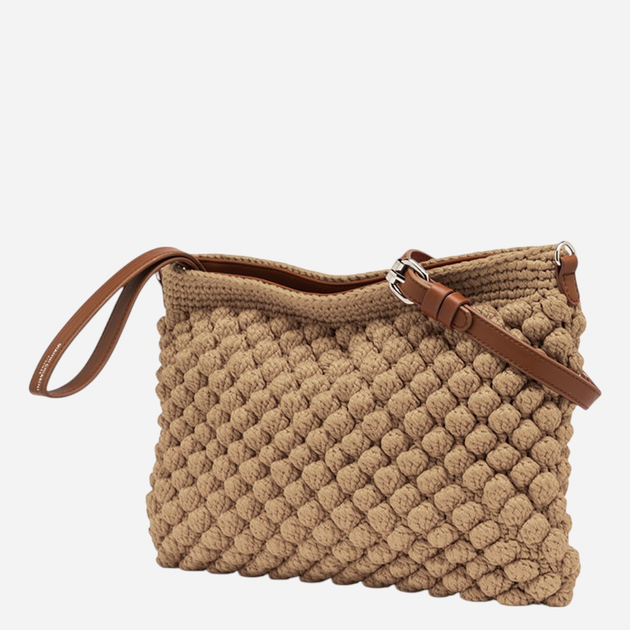 Сумка крос-боді через плече жіноча тканинна середня Gianni Chiarini Bella BS-11575-TRCBBL-0422 Коричнева (800070334599) - зображення 3