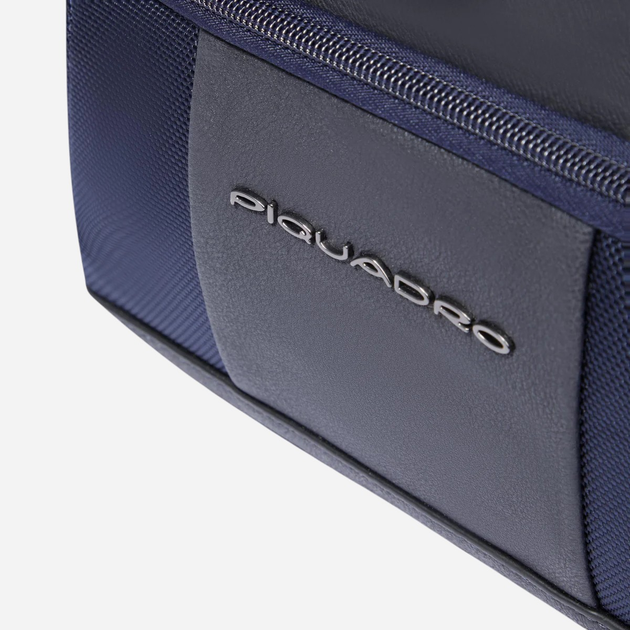Сумка крос-боді через плече чоловіча тканинна Piquadro CA6646BR2/BLU Синя (800070334768) - зображення 5