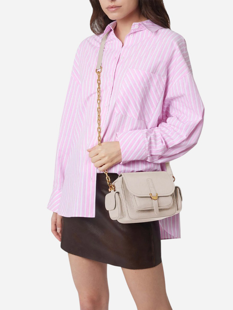 Torebka crossbody damska skórzana Coccinelle Campus E1RFF550101-N26 Biała - obraz 3
