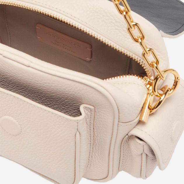 Torebka crossbody damska skórzana Coccinelle Campus E1RFF550101-N26 Biała - obraz 5