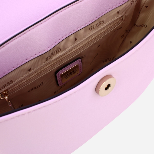 Torebka crossbody damska mini Guess Cerelia HWBG9645190-ORC Różowa - obraz 4