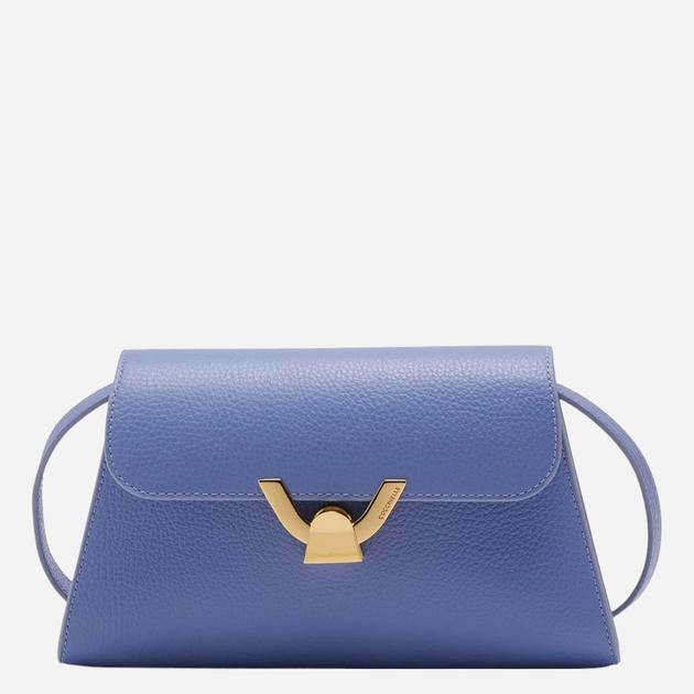 Torebka crossbody damska skórzana Coccinelle Dew E1QTF120301-B36 Niebieska - obraz 1