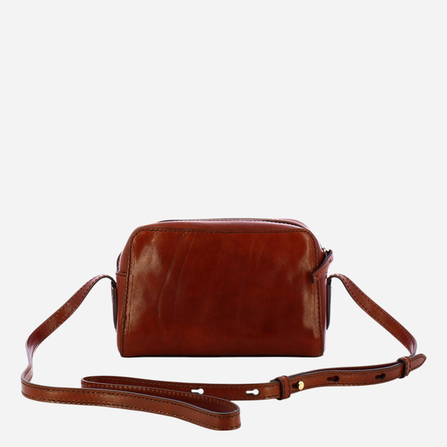 Torebka crossbody damska skórzana The Bridge Elettra 44670501-14 Brązowa - obraz 2