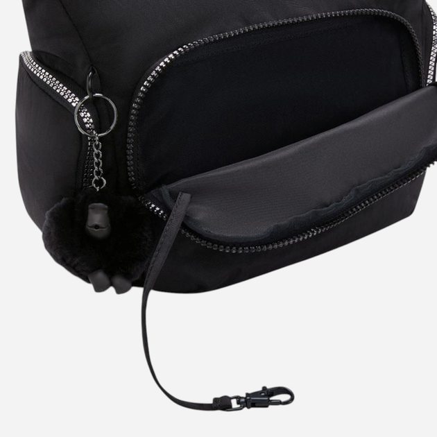 Torebka crossbody damska materiałowa Kipling Gabb KPKI30269SB1001 Czarna - obraz 6