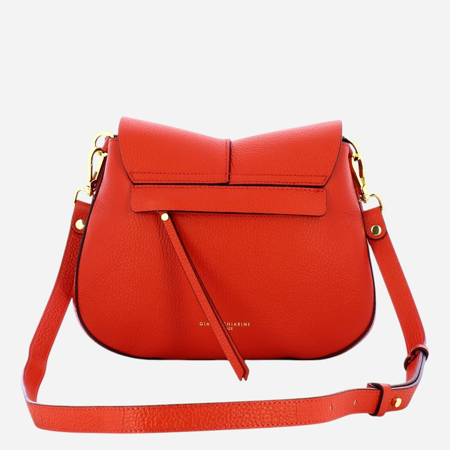 Torebka crossbody damska skórzana Gianni Chiarini Helena BS-6036/COMM-GRN-NA-13618 Pomarańczowa - obraz 2