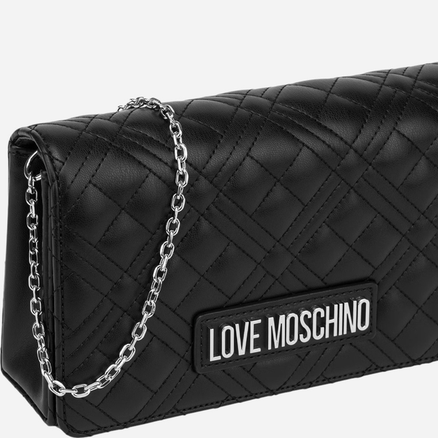 Torebka crossbody damska mini Love Moschino JC4079PP1MLA000B Czarna - obraz 4