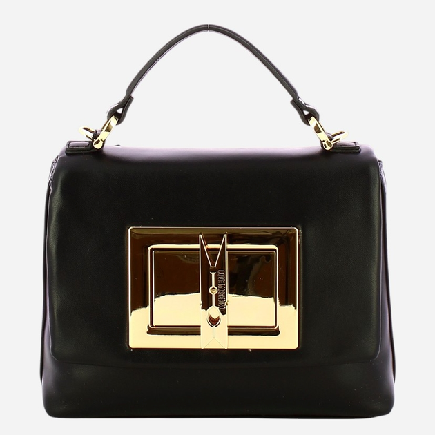 Сумка крос-боді через плече жіноча середня Love Moschino JC4161PP1MLM0000 Чорна (800070339014) - зображення 4