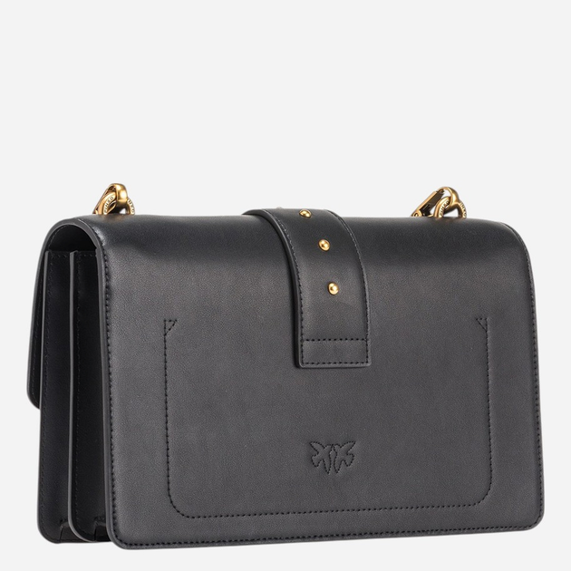 Torebka crossbody damska skórzana Pinko Love One 100053A0F1-Z99Q Czarna - obraz 2