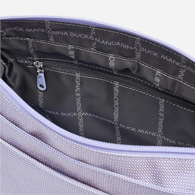 Torebka crossbody damska materiałowa Mandarina Duck P10QMT28-A25 Lawendowa - obraz 3