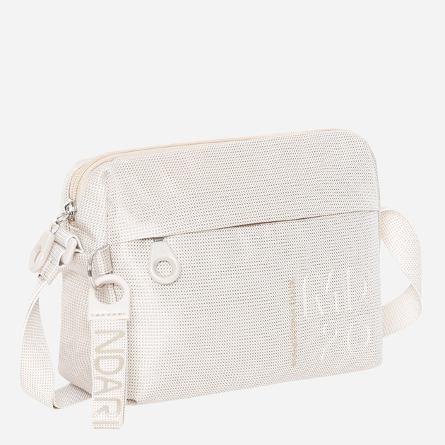 Torebka crossbody damska materiałowa Mandarina Duck P10QMT34-09E Biała - obraz 3