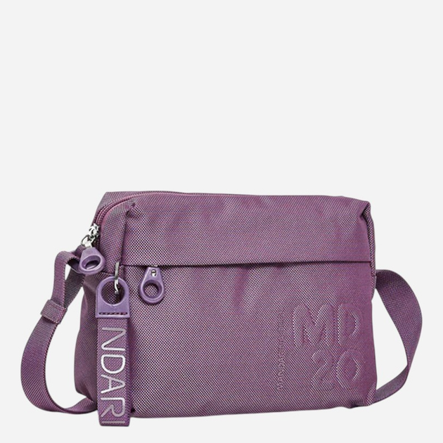 Torebka crossbody damska materiałowa Mandarina Duck P10QMT34-A40 Ciemnoróżowa - obraz 3