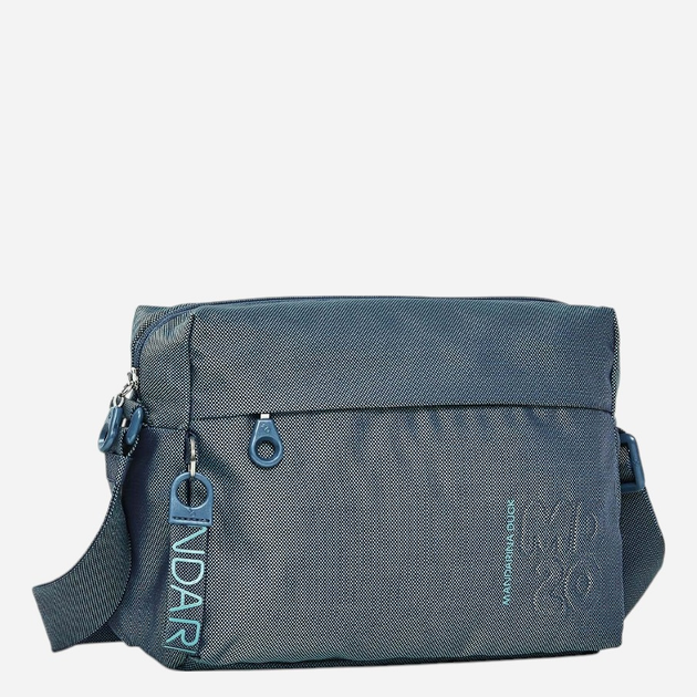 Torebka crossbody damska materiałowa Mandarina Duck P10QMTV8-23E Niebieska - obraz 3