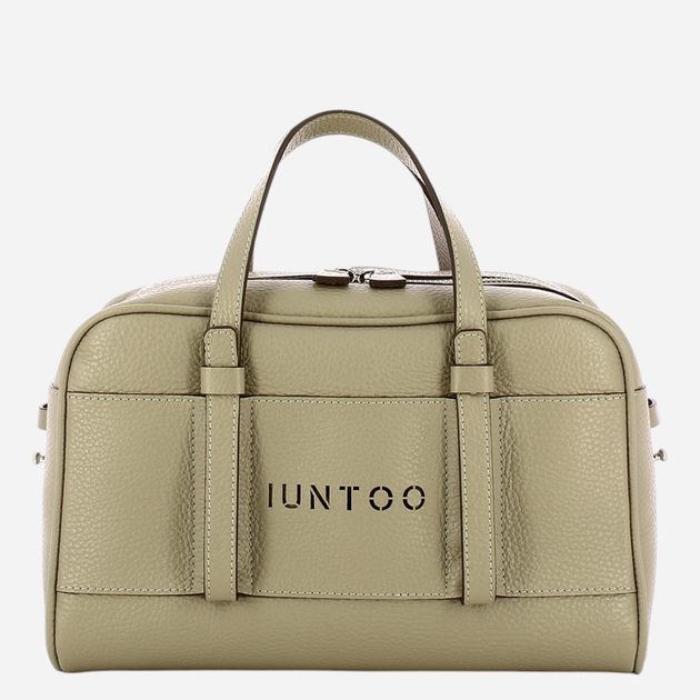 Torebka crossbody damska skórzana IUNTOO Priora 187003-CAPPUCCINO-C05 Kapuccino - obraz 4