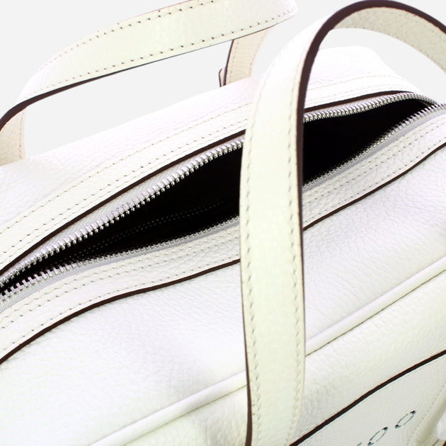 Torebka crossbody damska skórzana IUNTOO Priora 187003-PANNA-C38 Biała - obraz 5