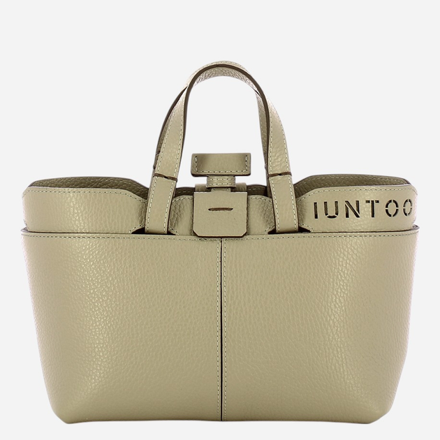 Torebka crossbody damska skórzana IUNTOO Riviera 181004-CAPPUCCINO-C05 Kapuccino - obraz 4
