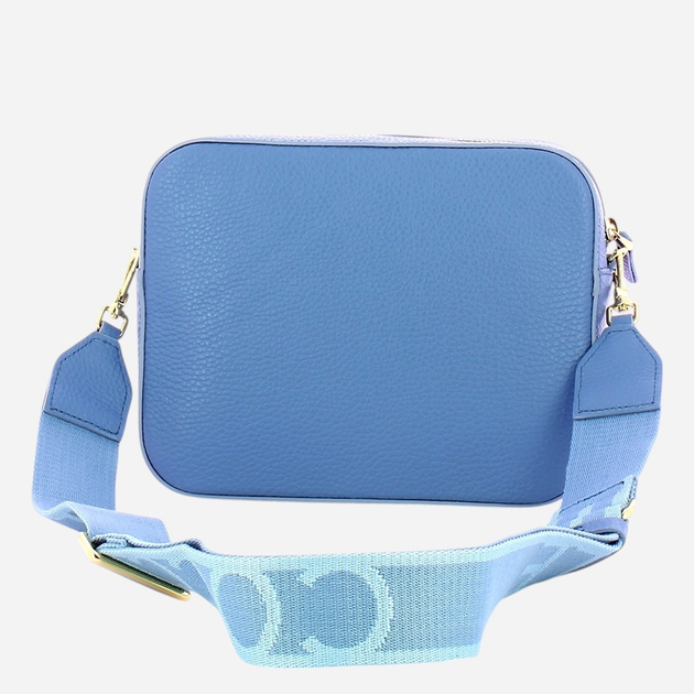 Torebka crossbody damska skórzana Coccinelle Tebemini E5MN555M301-B36 Niebieska - obraz 2