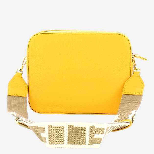 Torebka crossbody damska skórzana Coccinelle Tebemini E5MN555M301-J19 Żółta - obraz 2