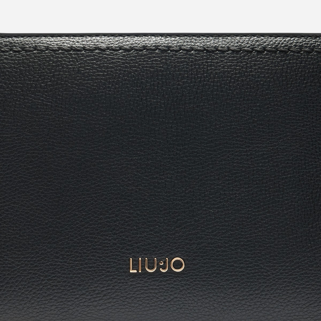 Zestaw (torebka crossbody + portfel) damski Liu Jo AA5161E0058-22222 Czarny - obraz 5