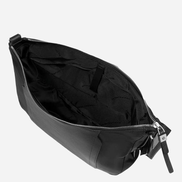 Torba na ramię damska mała Piquadro BD6658W92T/N Czarna - obraz 4