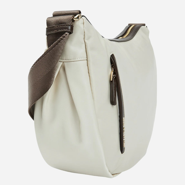 Torba na ramię damska materiałowa Mandarina Duck Hunter P10VCT46-09E Biała - obraz 4