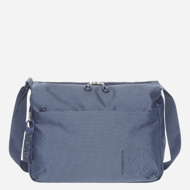 Torba na ramię damska materiałowa Mandarina Duck P10QMT16-28V Niebieska - obraz 1