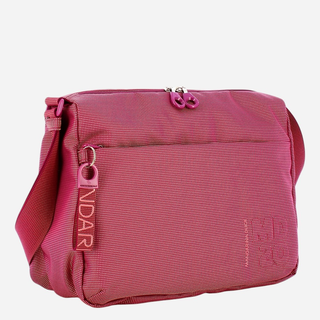 Сумка месенджер через плече жіноча тканинна Mandarina Duck P10QMT16-15T Рожева (800070343461) - зображення 3