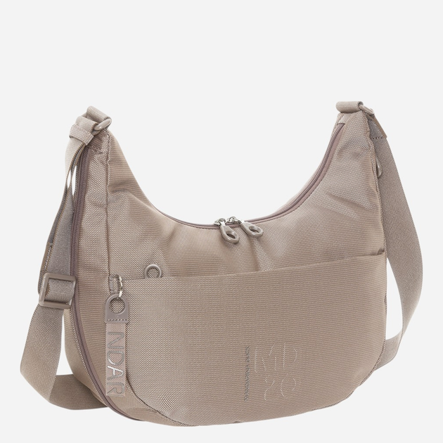 Сумка месенджер через плече жіноча тканинна Mandarina Duck P10QMT27-09K Коричнева (800070299279) - зображення 3
