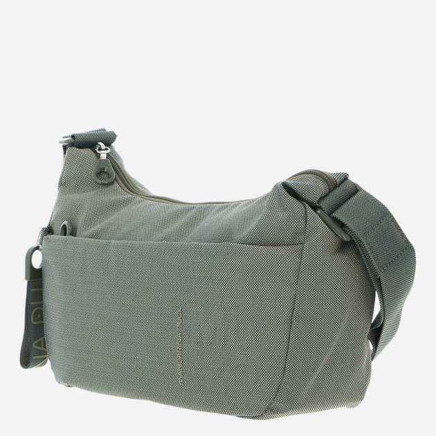 Torba na ramię damska materiałowa Mandarina Duck P10QMT30-A42 Szara - obraz 3
