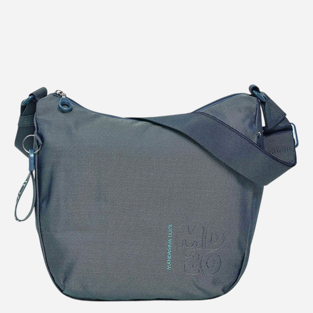 Torba na ramię damska materiałowa Mandarina Duck P10QMTV1-23E Niebieska - obraz 1