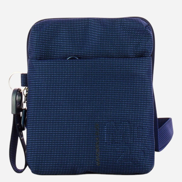 Torebka listonoszka damska materiałowa Mandarina Duck P10QMMN6-08Q Niebieska - obraz 1