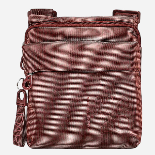 Torebka listonoszka damska materiałowa Mandarina Duck P10QMT04-06E Czerwona - obraz 1