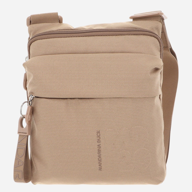 Torebka listonoszka damska materiałowa Mandarina Duck P10QMT04-A28 Beżowa - obraz 1