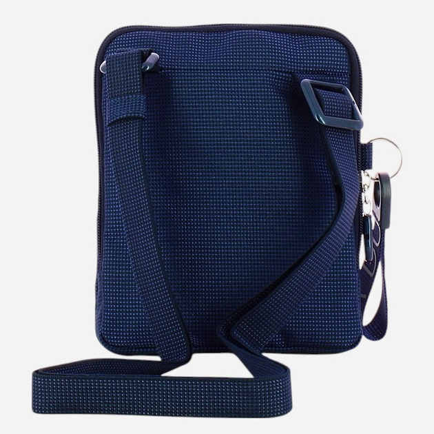 Torebka listonoszka damska materiałowa Mandarina Duck P10QMMN6-08Q Niebieska - obraz 2