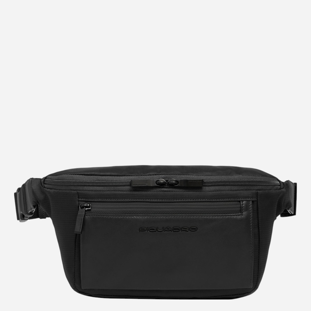 Сумка на пояс чоловіча тканинна Piquadro CA2174S136/N Чорна (800070334669) - зображення 1