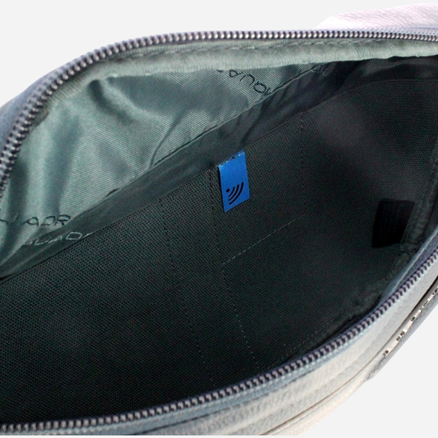 Saszetka nerka męska skórzana Piquadro CA2174AO/BLU Niebieska - obraz 4