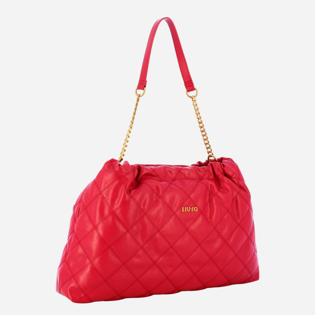 Сумка хобо жіноча велика Liu Jo AA5062E0914-X0644 Червона (800070335689) - зображення 3