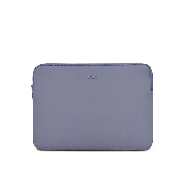 Папка конверт для MacBook 13'' Wiwu Skin Zero Sleeve purple - Фото 1 Папка конверт для MacBook 13'' Wiwu Skin Zero Sleeve purple - изображение 1