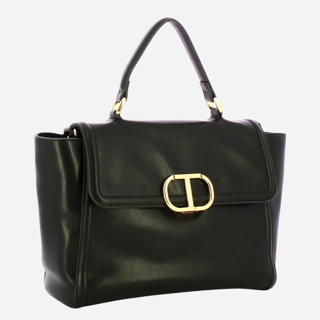 Torebka shopper damska mała Twinset 242TD8292-00006 Czarna - obraz 3