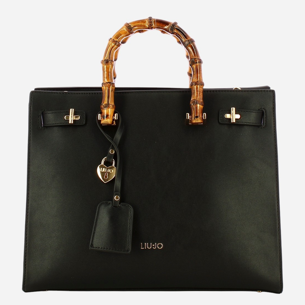 Torebka shopper damska mała Liu Jo AA5076E0003-22222 Czarna - obraz 4