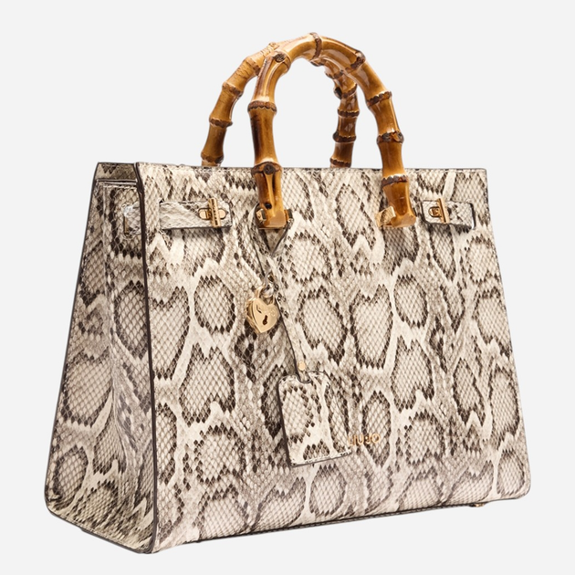Torebka shopper damska mała Liu Jo AA5076E0019-03R14 Szara - obraz 3