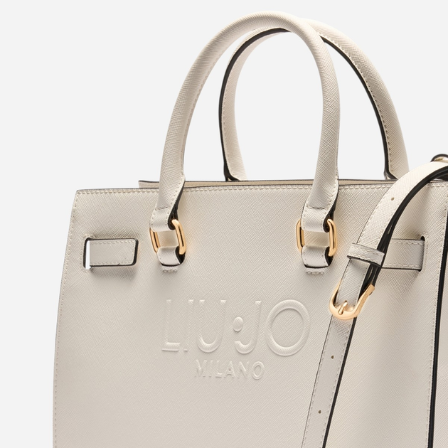 Torebka shopper damska mała Liu Jo AA5149E0087-01065 Biała - obraz 5