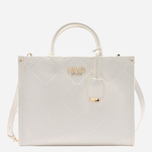 Torebka shopper damska mała Liu Jo AA5206E0778-01065 Biała - obraz 1